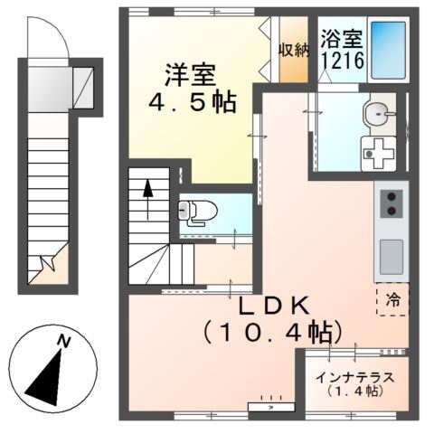 チヨミールの間取り