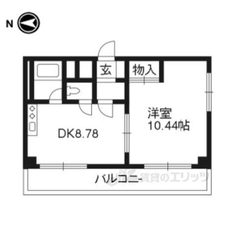 ＦＯＲＵＭ祇園の間取り