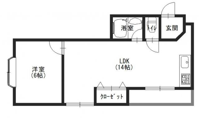 城マンションの間取り