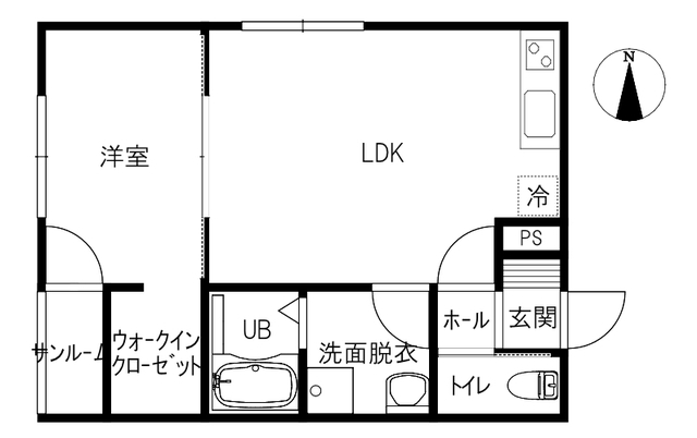 Ｐａｒｋ　ｓｉｄｅ　Ｍの間取り