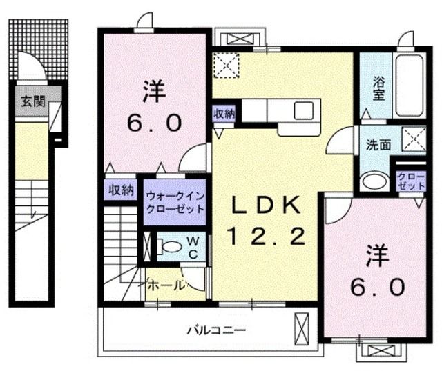 ミラマーレ華　IIIの間取り