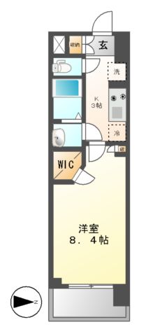 ブランシエスタ泉の間取り