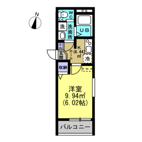 SENTOgarden IIの間取り