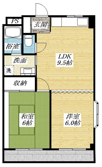 ビーハイブの間取り