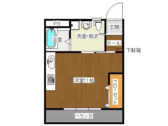 ハートフルピア速玉壱番館の間取り