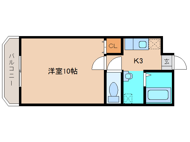 マンションＨＩＮＯの間取り