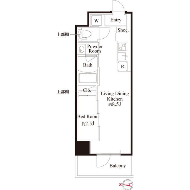 （仮称）プラチナスクエア東京武蔵関の間取り