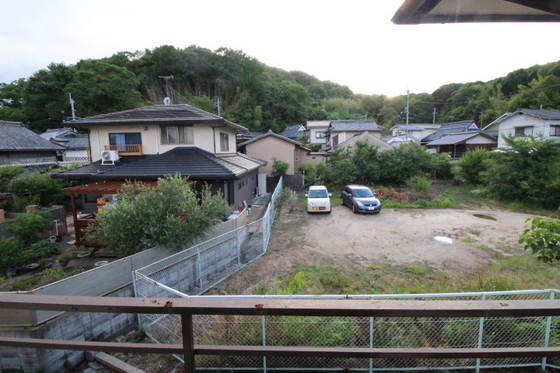 【岡山市北区宿本町のアパートの眺望】