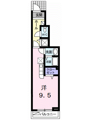 アクティフの間取り