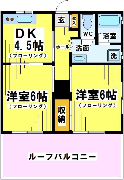 ハイム白糸の間取り