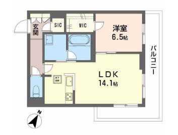 シャーメゾンシティルイーレの間取り