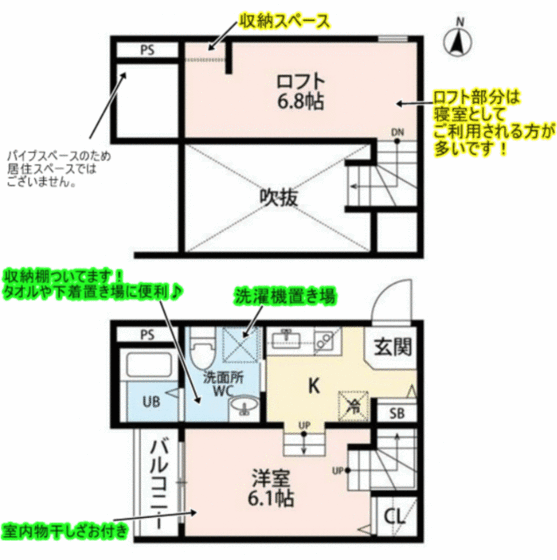 Ｒｉｆｕｇｉｏ大江（リフージョ）の間取り