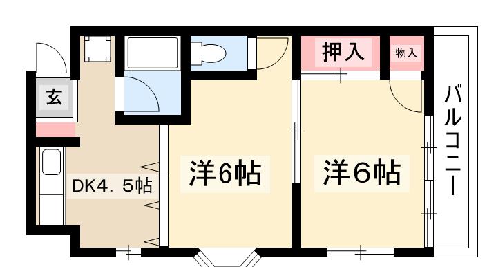 ネオ明治館の間取り