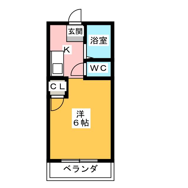 アコリエンテ道徳の間取り