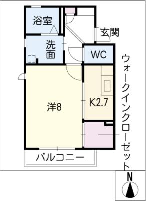 プランタン亀崎の間取り