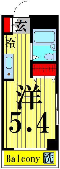 足立区保塚町のマンションの間取り