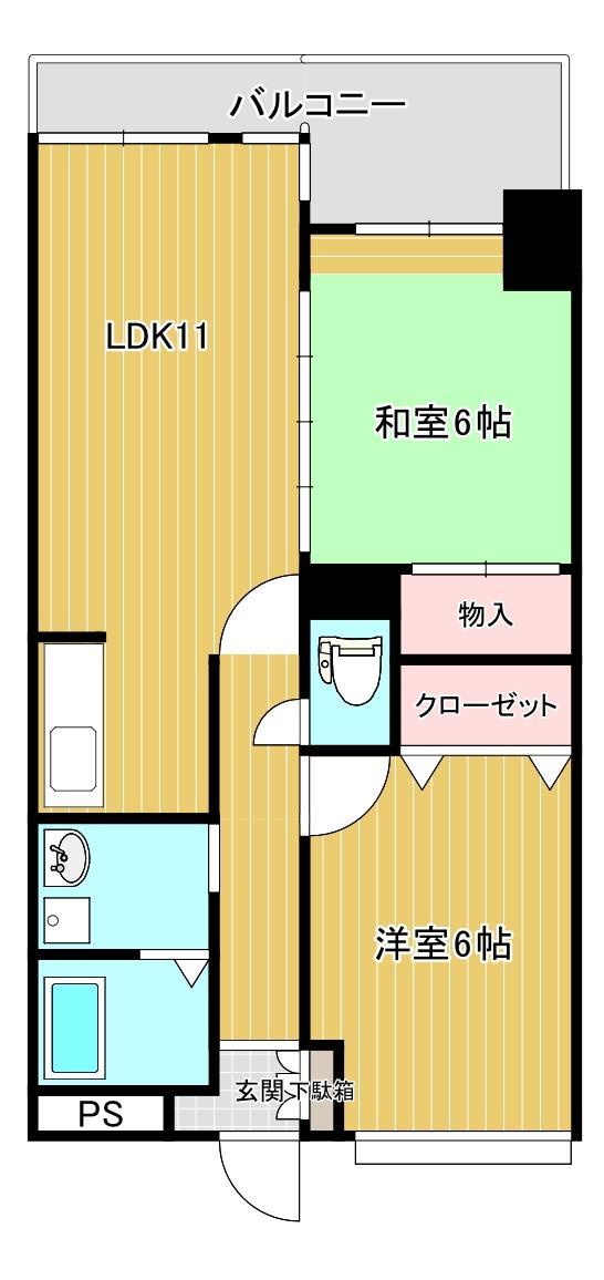 【カンタービレ自由ヶ丘の間取り】