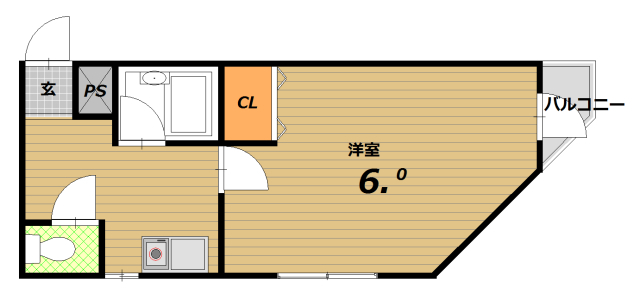 ソアール須磨の間取り