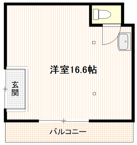 陽樹イブテナントの間取り