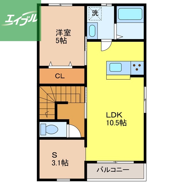 エスカレントみやきIIの間取り