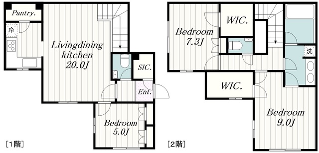 【凛樹-offen-の間取り】