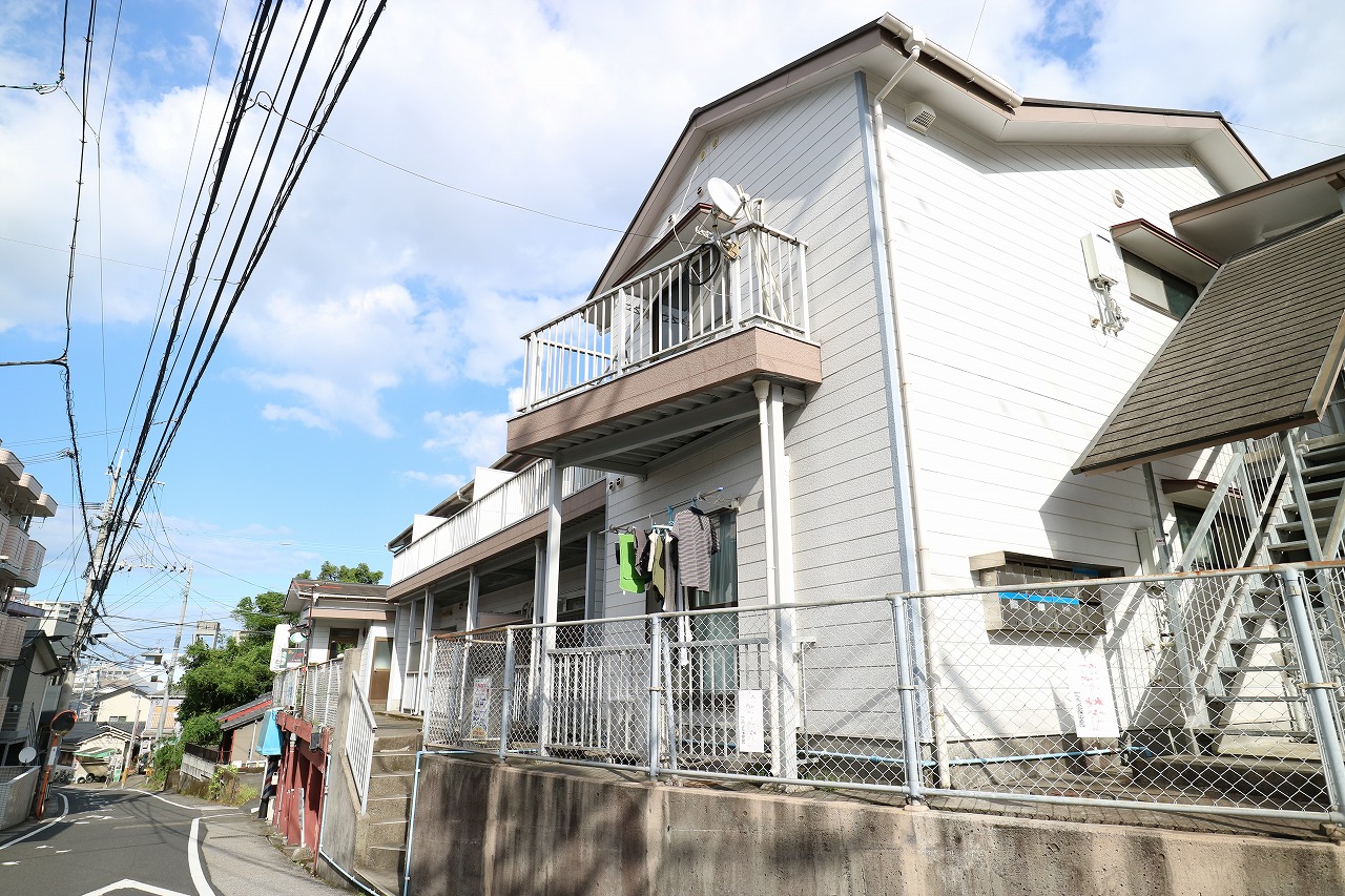 建物外観　ネット無料　保証人なし契約可能！