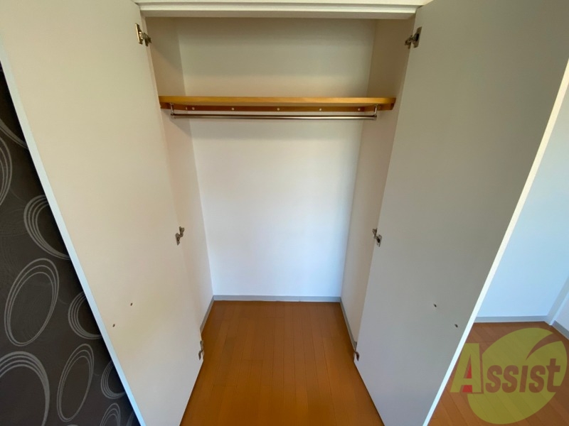 収納　収納です。部屋がすっきり片付きます。