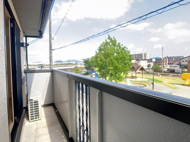 バルコニー　2025年8月撮影