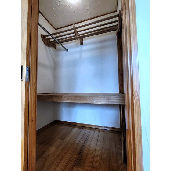 収納　ウォークインクローゼット♪