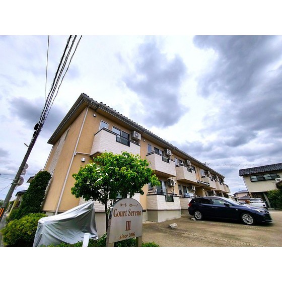 建物外観　郡山駅にほど近い咲田エリア