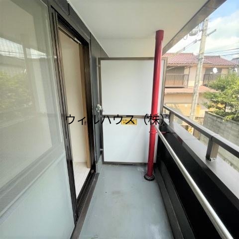 バルコニー　日当たり良好！