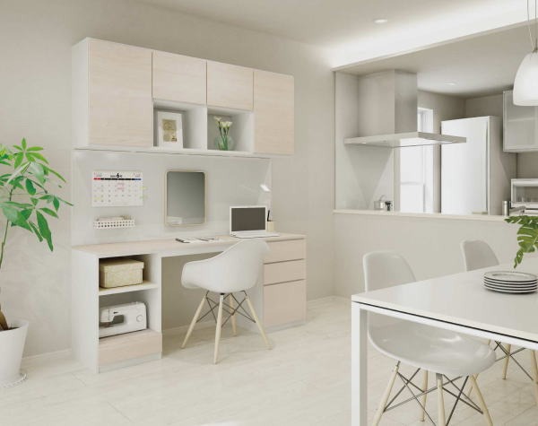 その他　フローリングカラー：ネオホワイト(ダイケン) ※写真はイメー