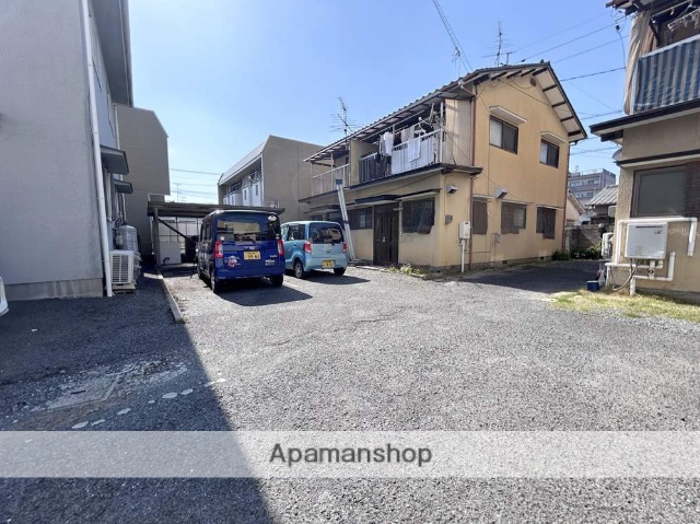 駐車場　眺望