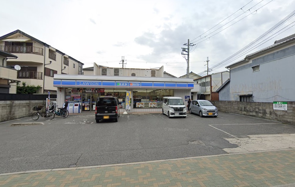 コンビニ　ローソン岡店（コンビニ）まで373m