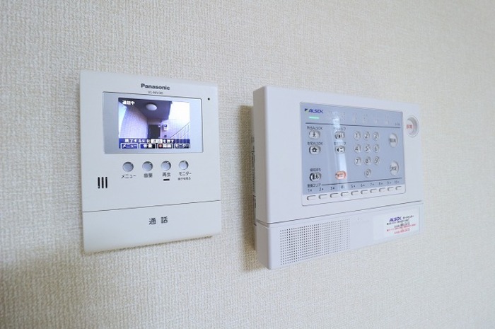 セキュリティ　モニター付インターホン・ＡＬＳＯＫホームセキュリティー搭載