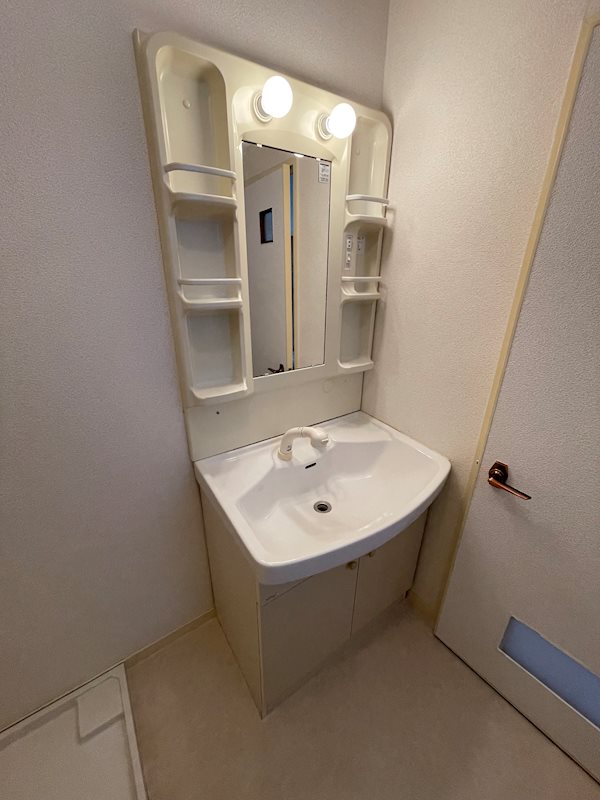 洗面設備　※同タイプの他のお部屋です