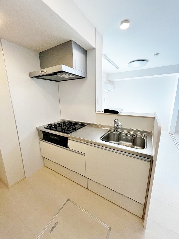 キッチン　★システムキッチングリル付き/3口コンロ★