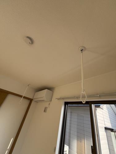 バルコニー　室内物干し