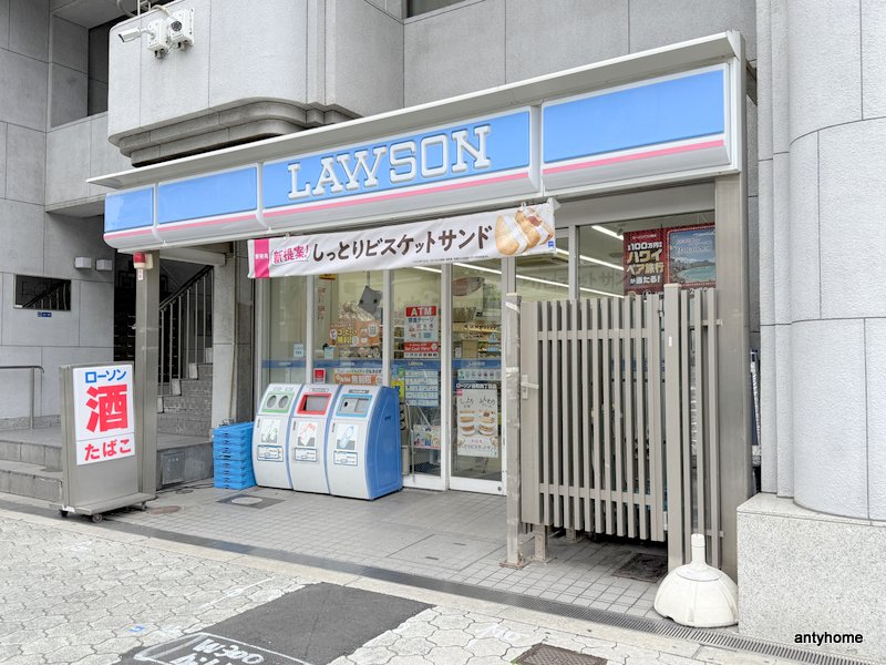 コンビニ　ローソン 谷町四丁目店（コンビニ）まで72m