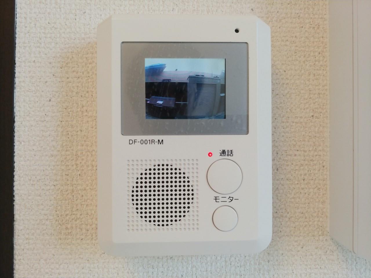 セキュリティ　モニター付きインターホン