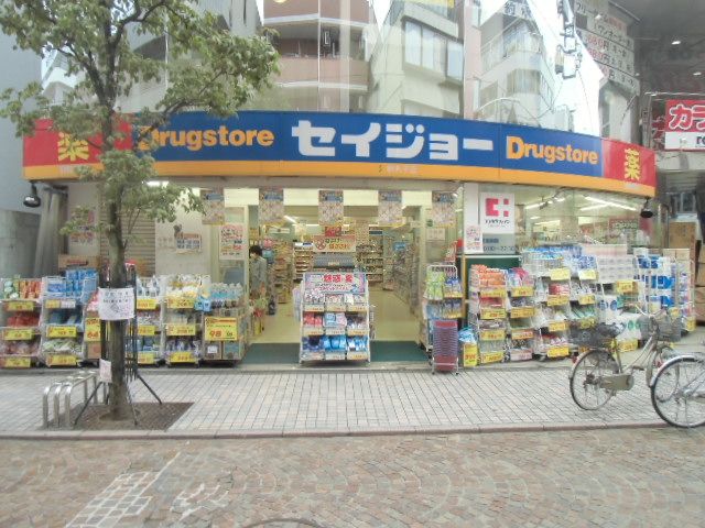 ドラックストア　くすりセイジョー新丸子店（ドラッグストア）まで134m