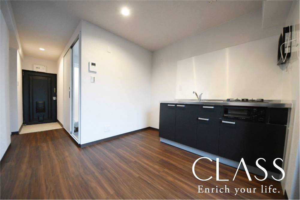 居室・リビング　現物の内装写真です。