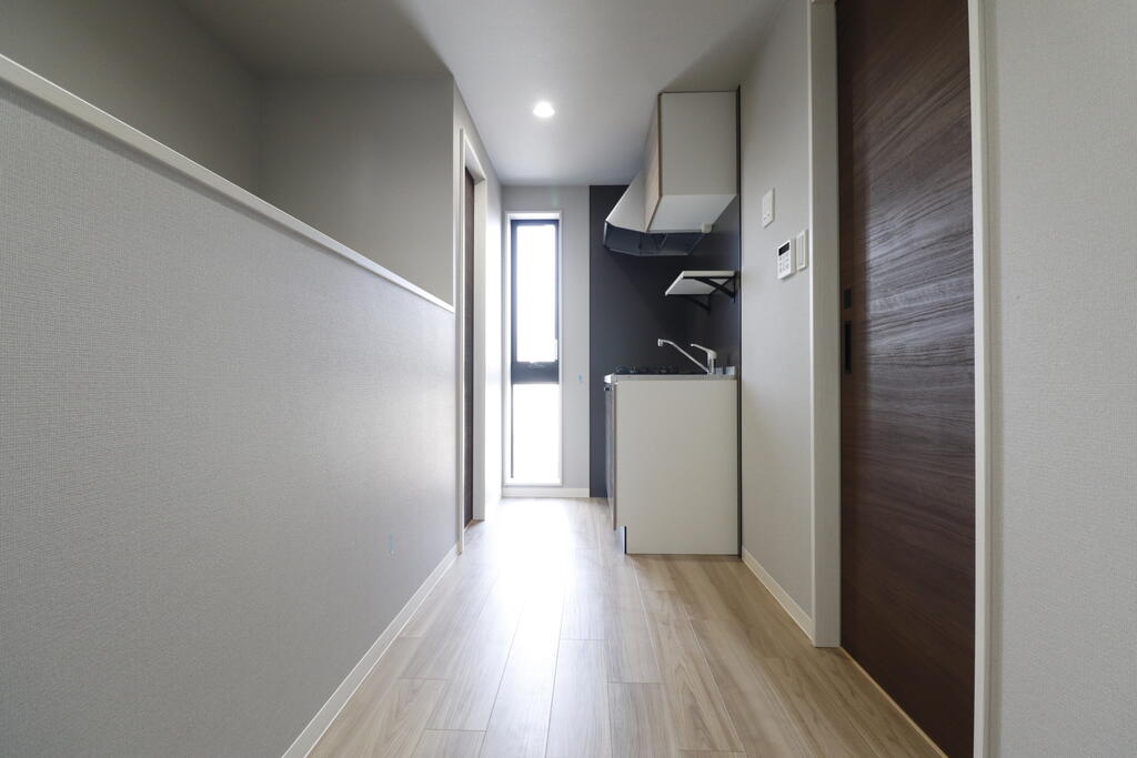 居室・リビング　3帖のスタイリッシュなキッチンです♪