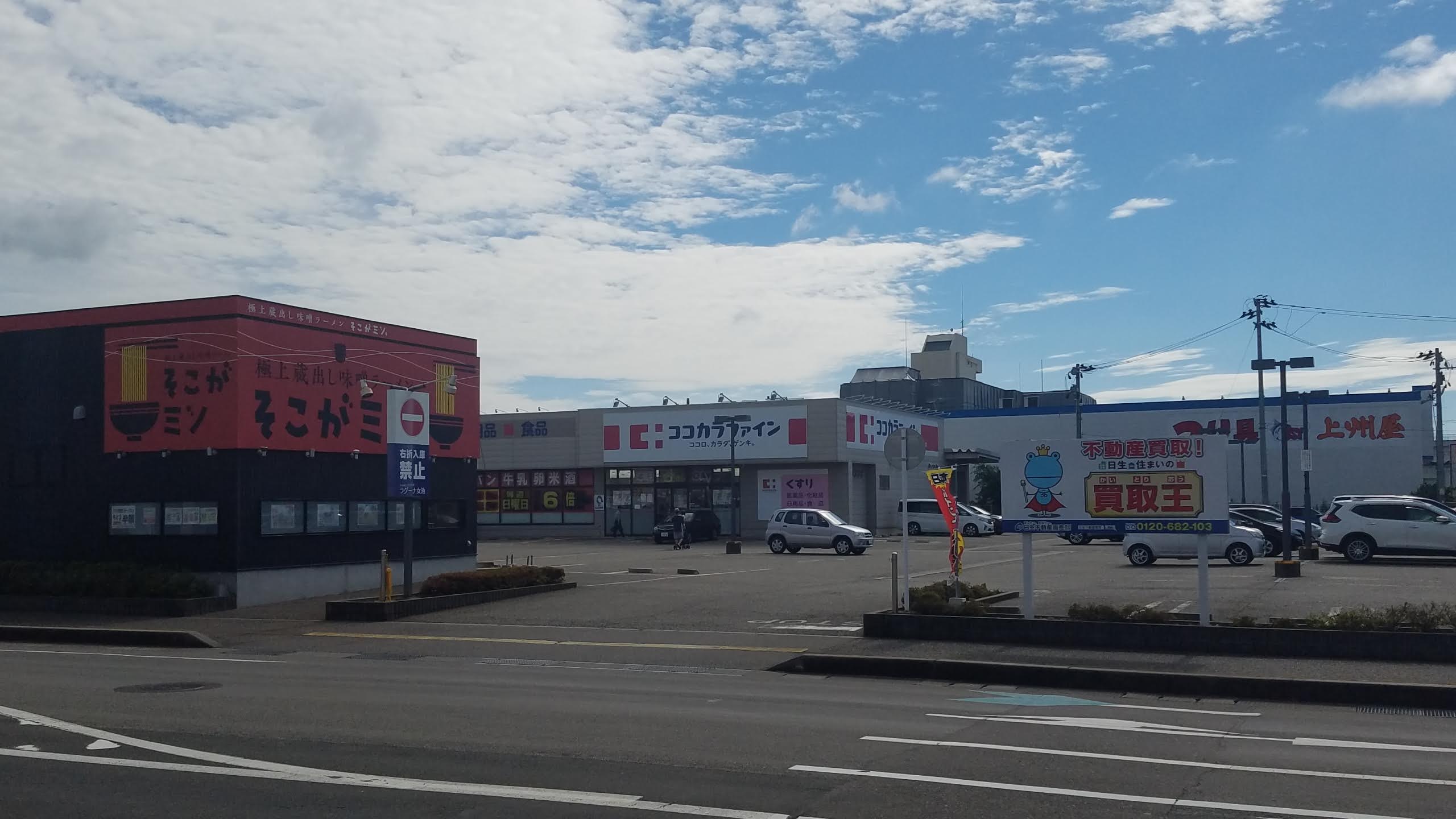 ドラックストア　ココカラファイン女池店（ドラッグストア）まで545m