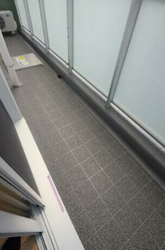 バルコニー　※別部屋の参考写真です。
