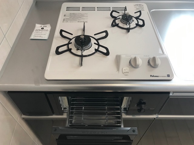 洗面設備　ガスコンロ