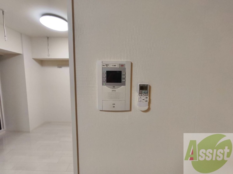 セキュリティ　モニターフォンも付いていて安心です。