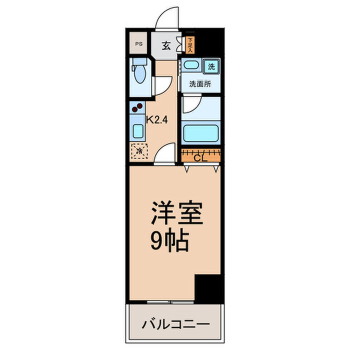 カーサビアンカ東岡崎の間取り写真