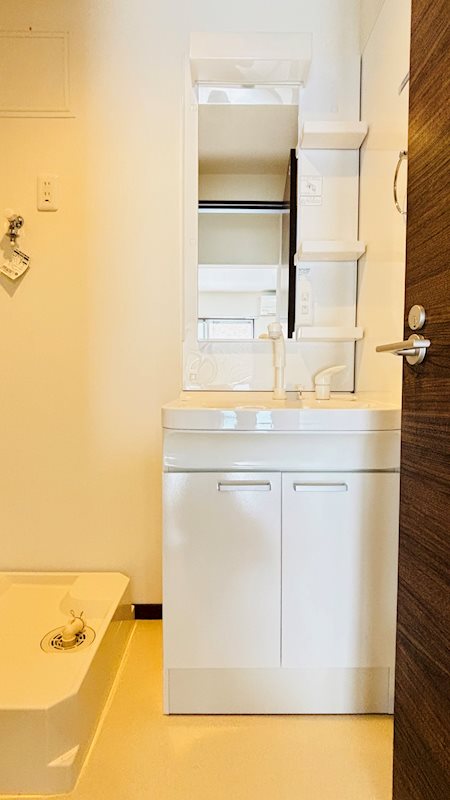 洗面設備　朝が楽なシャンプードレッサー