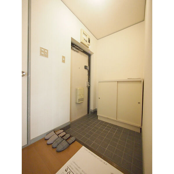 玄関　※202号室の反転写真です